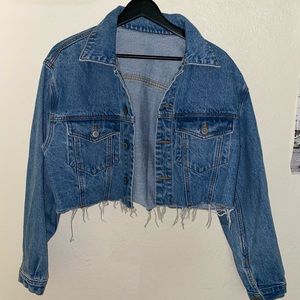 Brandy Melville Denim Jean Jacket size small. Too big for me. NWOT